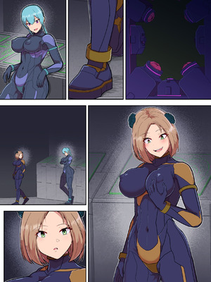 [アルジマ] 悪堕ちヒロインのふたなりチンポに彼女がNTRて戦闘員にされる話_41_hyxx