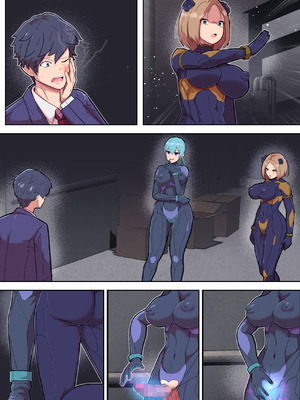 [アルジマ] 悪堕ちヒロインのふたなりチンポに彼女がNTRて戦闘員にされる話_44_kpja