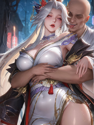 王者荣耀不知火舞花合斗（Mai Shiranui）-- DownTheRoad [AI Generated]_006_ovdx