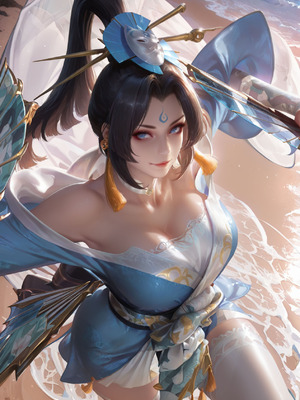 王者荣耀不知火舞魅语（Mai Shiranui）-- DownTheRoad [AI Generated]_002_acaf