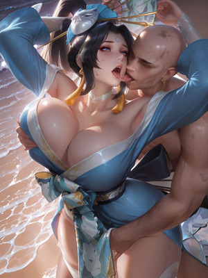 王者荣耀不知火舞魅语（Mai Shiranui）-- DownTheRoad [AI Generated]_010_qmsu