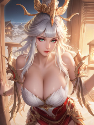 王者荣耀王昭君凤凰于飞（wangzhaojun）-- DownTheRoad [AI Generated]_010_oikx