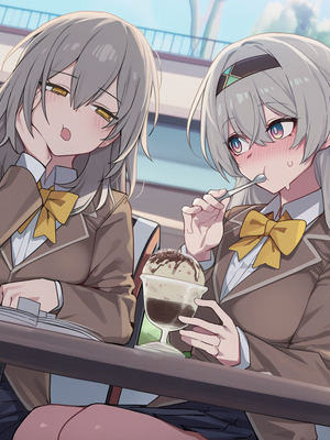 [kkoi] 星ｘホタル ふたなり百合 stelle x firefly&nbsp;&nbsp;[AI Generated]_Stelle_x_Firefly_1_06
