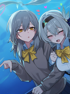 [kkoi] 星ｘホタル ふたなり百合 stelle x firefly&nbsp;&nbsp;[AI Generated]_Stelle_x_Firefly_1_07