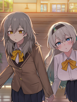 [kkoi] 星ｘホタル ふたなり百合 stelle x firefly&nbsp;&nbsp;[AI Generated]_Stelle_x_Firefly_1_11