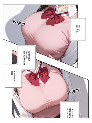 [ステーキくん] 隣の席のクール系美女におっぱいもませて欲しいと頼んでみたら [AI生成]_008