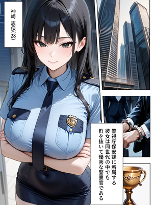 [ぱにぱに] 潜入捜査に失敗した巨乳警官の末路 [AI生成]_001