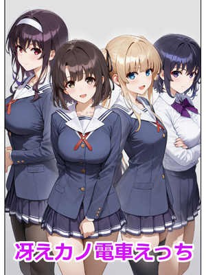 [ぱにぱに] 冴えカノ 痴女ヒロイン達と電車えっち (冴えない彼女の育てかた) [AI生成]_A_003