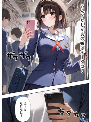 [ぱにぱに] 冴えカノ 痴女ヒロイン達と電車えっち (冴えない彼女の育てかた) [AI生成]_A_004