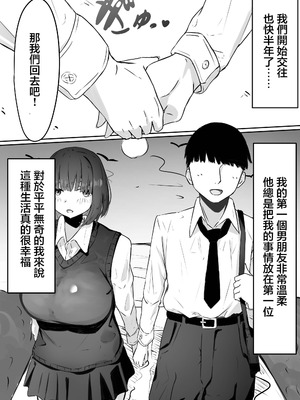[めるくらん (らくながく)] 半年間付き合った彼女が一週間かけて寝取られ調教される話 [中国翻訳]_03_pqiu