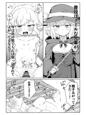 [ ンヲ３] 同じパーティーのクール系エルフが裏では大人の玩具で遊ぶ変態だったのでセックスすることにした [DL版]_24_sknl