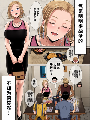 [全彩乱涂机上色][めろんの星々 (星月めろん)] 母スワッピング4〜再婚する母ちゃんに「2回だけ」ってお願いして抱いた話〜 [COW个人汉化]_0005