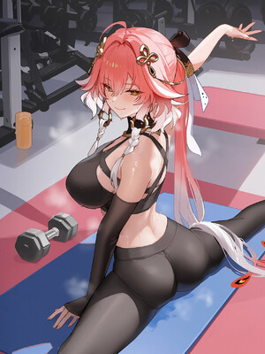 [Coolsummer] 长离&nbsp;&nbsp;健身房_002_0_10_
