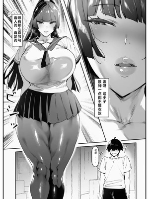 [シロクロスキー] ポニテちゃんはアナルに屈しない！【AI生成】【中国翻译】_0007