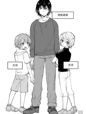 [令和のくま屋さん (とり)] お兄ちゃん大好き～双子の義弟に愛されるおにショタ本～ [中国翻訳] [DL版]_03