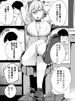 [どうしょく] 不良ギャル更生プログラム〜いじめっ子が性処理便器になった日〜_08_uwow
