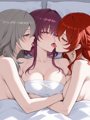 [lunarheron] stelle kafka himeko fff 66p_0009