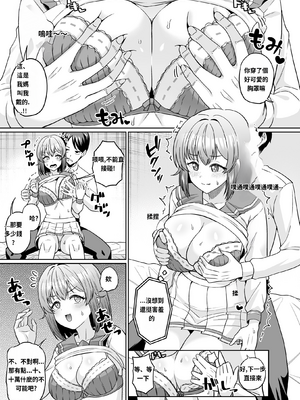 [クズのモクズ (くずのもくず)] TSデカ乳ちゃん～親友におっぱい揉ませて稼ぐけどメス堕ちなんてしないからな～[機翻]_page-006