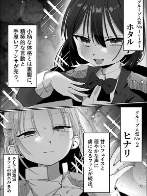 [モマ二郎マシマシ (モマ二郎)] 王子様系アイドルなのにメンバーとレズセックスしちゃってごめんなさい♡〜イッたと認めるまで連続絶頂楽屋編〜_0003