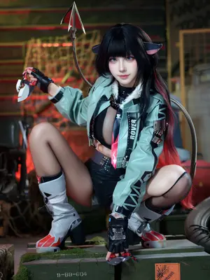 CatDemon你的喵崽 - 绝区零 简杜 女特工的秘密训练_0005