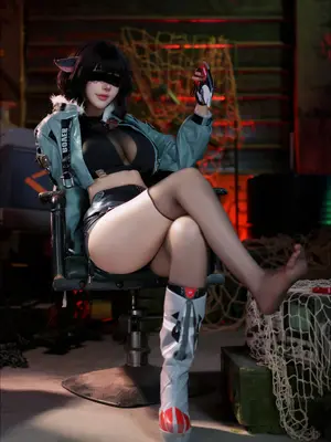 CatDemon你的喵崽 - 绝区零 简杜 女特工的秘密训练_0012