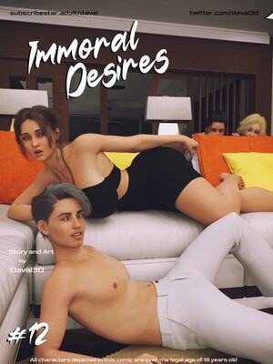 [3D][Daval3D] Immoral Desires EP12【皮断腿个人汉化】