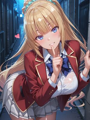 [Oki Senpai] 輕井澤惠 Kei Karuizawa《实力至上主义教室》[AI Generated]_003_Kei_3