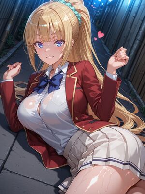 [Oki Senpai] 輕井澤惠 Kei Karuizawa《实力至上主义教室》[AI Generated]_008_Kei_8