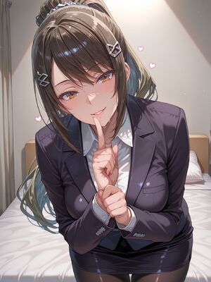[Oki Senpai] 茶柱佐枝 Sae Chabashira 《实力至上主义教室》 [AI Generated]_003_Sae_3