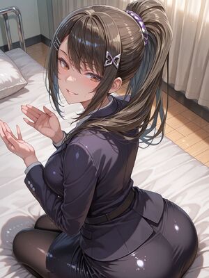 [Oki Senpai] 茶柱佐枝 Sae Chabashira 《实力至上主义教室》 [AI Generated]_005_Sae_5
