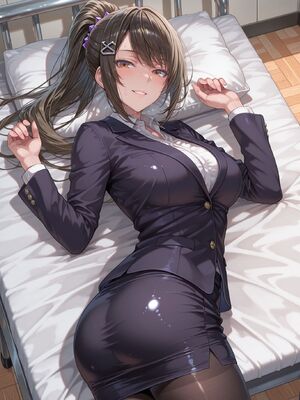 [Oki Senpai] 茶柱佐枝 Sae Chabashira 《实力至上主义教室》 [AI Generated]_007_Sae_7
