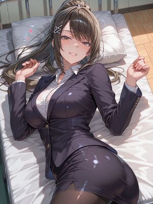 [Oki Senpai] 茶柱佐枝 Sae Chabashira 《实力至上主义教室》 [AI Generated]_008_Sae_8