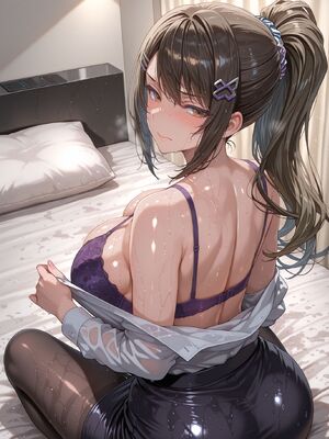 [Oki Senpai] 茶柱佐枝 Sae Chabashira 《实力至上主义教室》 [AI Generated]