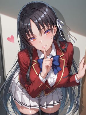 [Oki Senpai] 堀北鈴音 Suzune Horikita 《实力至上主义教室》 [AI Generated]_001_Suzune_3