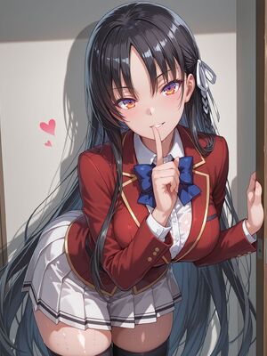 [Oki Senpai] 堀北鈴音 Suzune Horikita 《实力至上主义教室》 [AI Generated]_002_Suzune_4