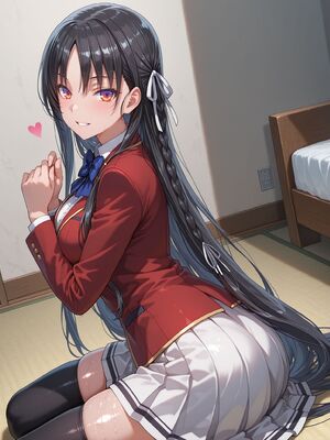 [Oki Senpai] 堀北鈴音 Suzune Horikita 《实力至上主义教室》 [AI Generated]_005_Suzune_5
