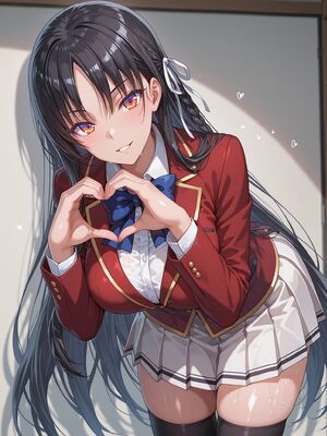 [Oki Senpai] 堀北鈴音 Suzune Horikita 《实力至上主义教室》 [AI Generated]_004_Suzune_2