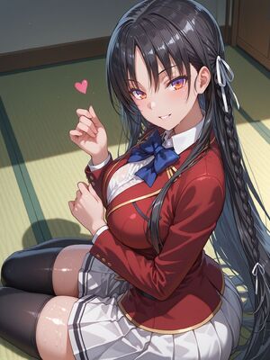 [Oki Senpai] 堀北鈴音 Suzune Horikita 《实力至上主义教室》 [AI Generated]_006_Suzune_6