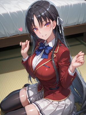 [Oki Senpai] 堀北鈴音 Suzune Horikita 《实力至上主义教室》 [AI Generated]_007_Suzune_7