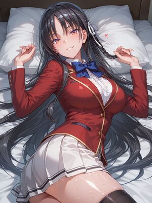 [Oki Senpai] 堀北鈴音 Suzune Horikita 《实力至上主义教室》 [AI Generated]_008_Suzune_8