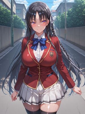 [Oki Senpai] 堀北鈴音 Suzune Horikita 《实力至上主义教室》 [AI Generated]_012_Suzune_12