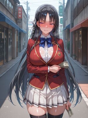 [Oki Senpai] 堀北鈴音 Suzune Horikita 《实力至上主义教室》 [AI Generated]
