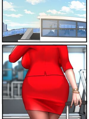 [淫乱的空姐妈妈][Scarlett Ann]  Milf Airline 辣妈航空 1_0010