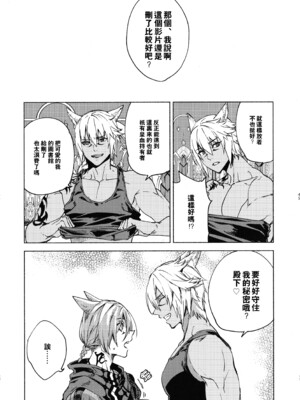 (TWINKLE MIRAGE 23) [dicca (すえみつぢっか)] かわいい俺のライブラリ (ファイナルファンタジーXIV) [男女男搭配干活不累四人汉化]_045