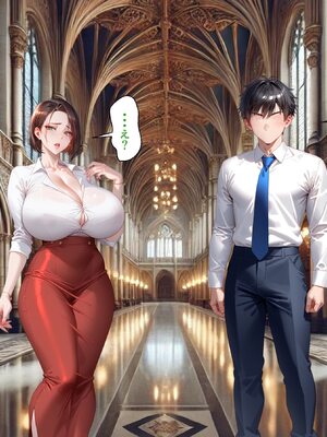 [ハレノヒ] 聖蘭女学院と巨乳メイドたち3 [AI生成]_006