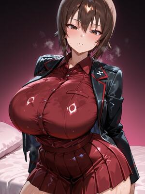 [NTRCookie] 西住まほ Nishizumi Maho [AI Generated]_001
