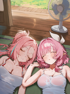 #HonkaiStarRail キュレネ＆乱破 処女破壊睡眠孕ませセックス_02