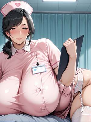 [みるくさんど] 爆乳人妻ナース生挿入看護 ～ロング乳首・肥大乳輪・射精補助～ [RJ01463357]_003