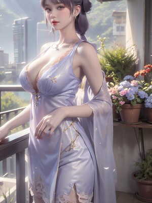 [AI Generated]斗破苍穹 韩雪 荤素图_006