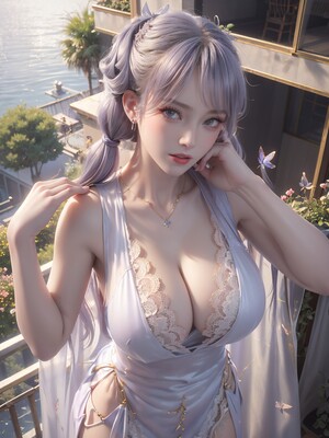 [AI Generated]斗破苍穹 韩雪 荤素图_009